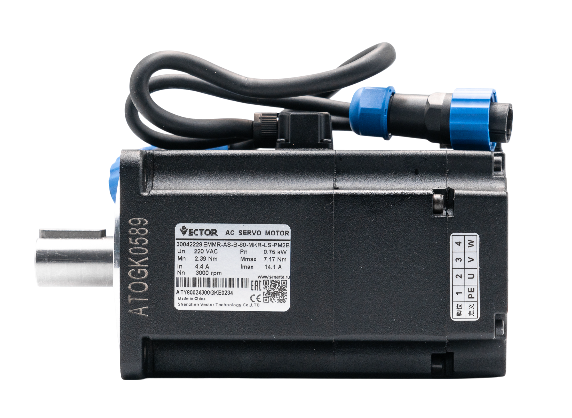 Серводвигатель EMMR-AS-B-60-LKR-LS-PM2B