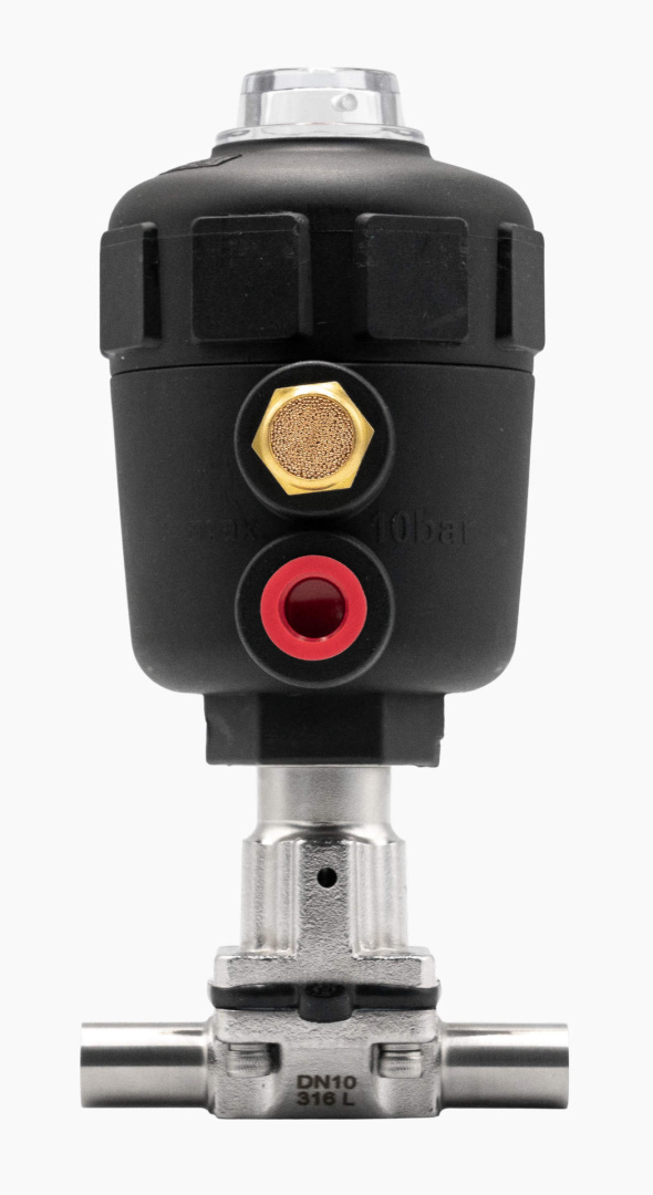 Клапан диафрагмовый VZDCF-10-WW-S-P-PE-NO