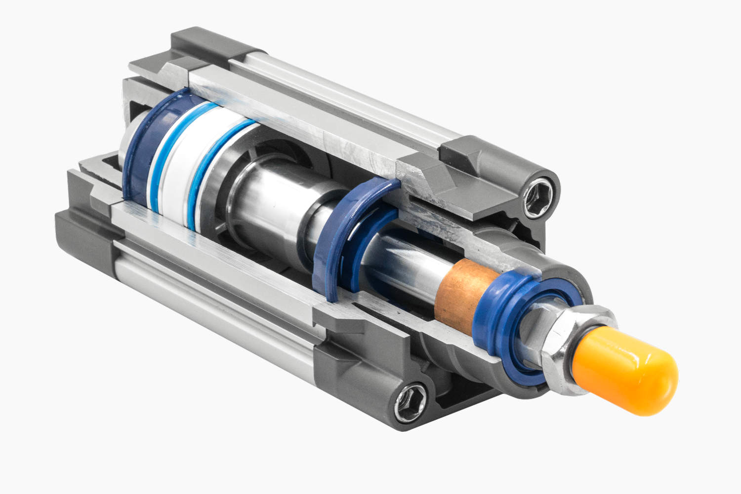 Пневмоцилиндр по ISO 15552 FVBC40x15-S