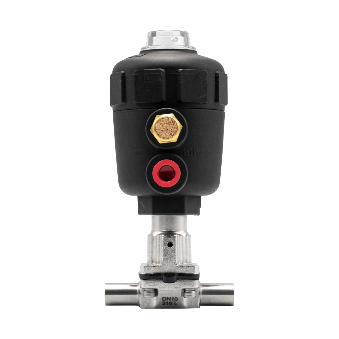 Клапан диафрагмовый VZDCF-10-WW-S-P-PE