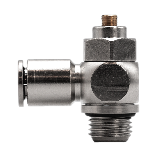 Дроссель с обратным клапаном TKC-SQ10-02G-B