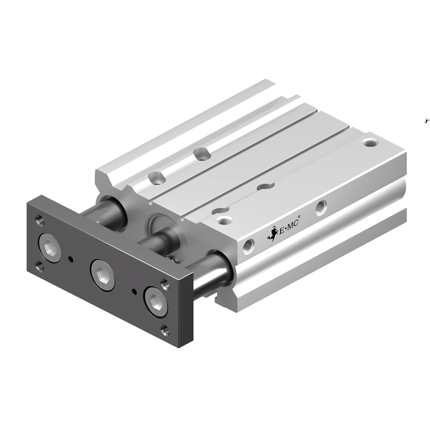 Пневмоцилиндр с направляющими SGM50x60-S
