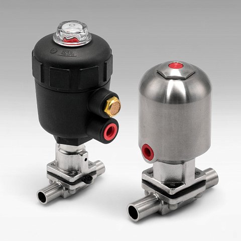 Диафрагмовые клапаны