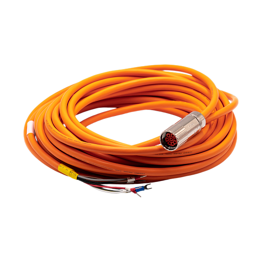 Кабель двигателя силовой NEBR-M23G8-E-8-Q07-LE6