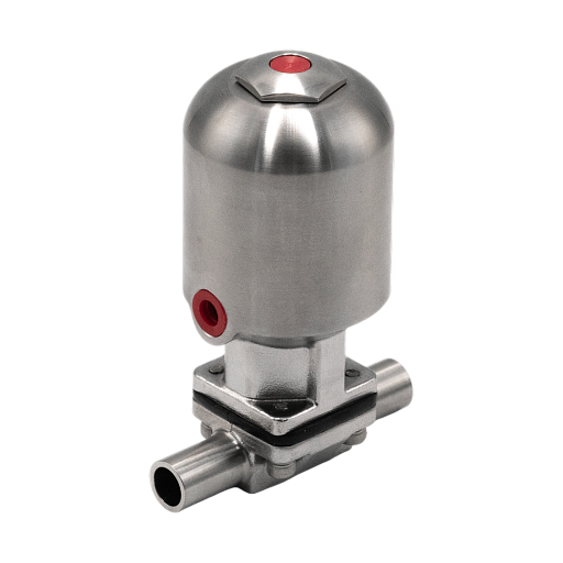 Клапан диафрагмовый VZDCF-50-WW-S-S-PE