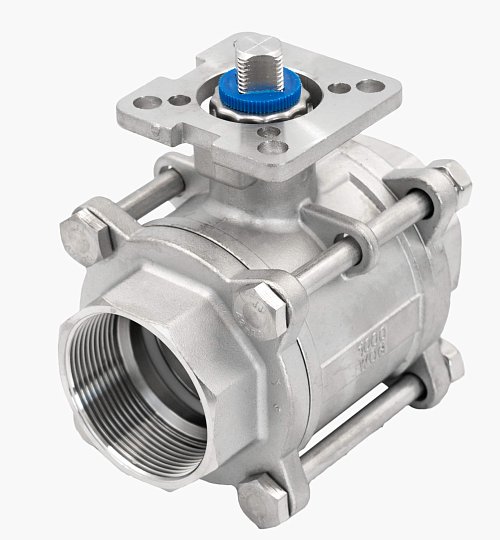 Кран шаровой фланцевый CIBV-H-F-FL-22-100-PN16-V1-F10