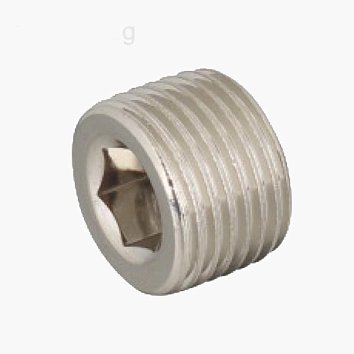  Заглушка с внутр. шестигранником TTY-DT01P