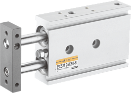 Пневмоцилиндр двухпоршневой EXSM16x10-S